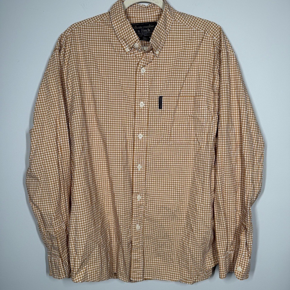 Abercrombie & Fitch Vintage Y2K Checkered Button Down Shirt